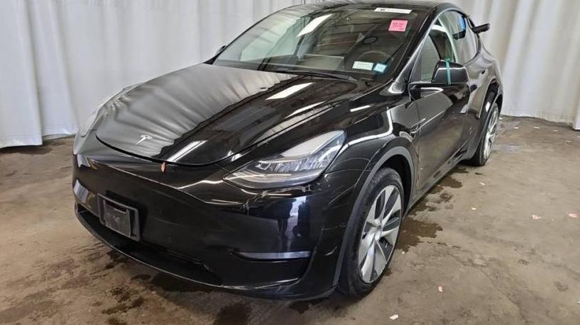 TESLA MODEL Y 2021 5YJYGDEE1MF244483 image